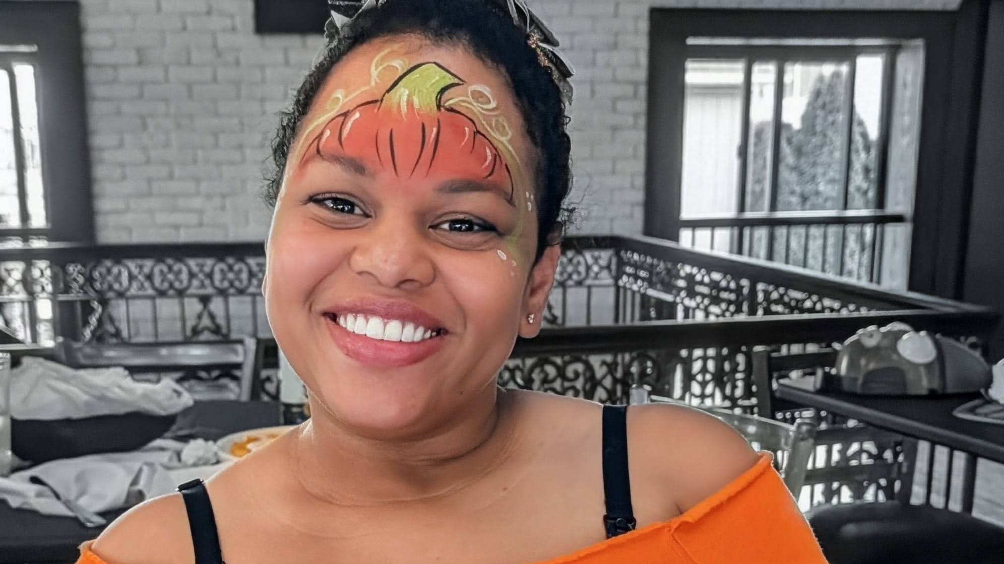 Face painter at event